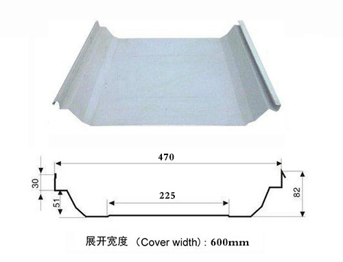 鋼結構470型彩鋼瓦